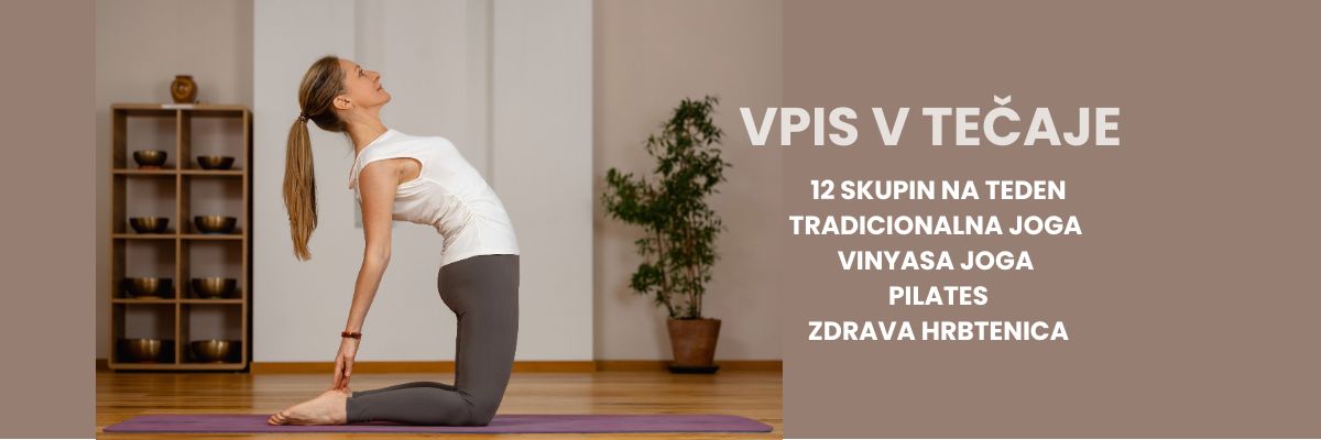 Vpis v joga tečaje Vpis v joga tečaje